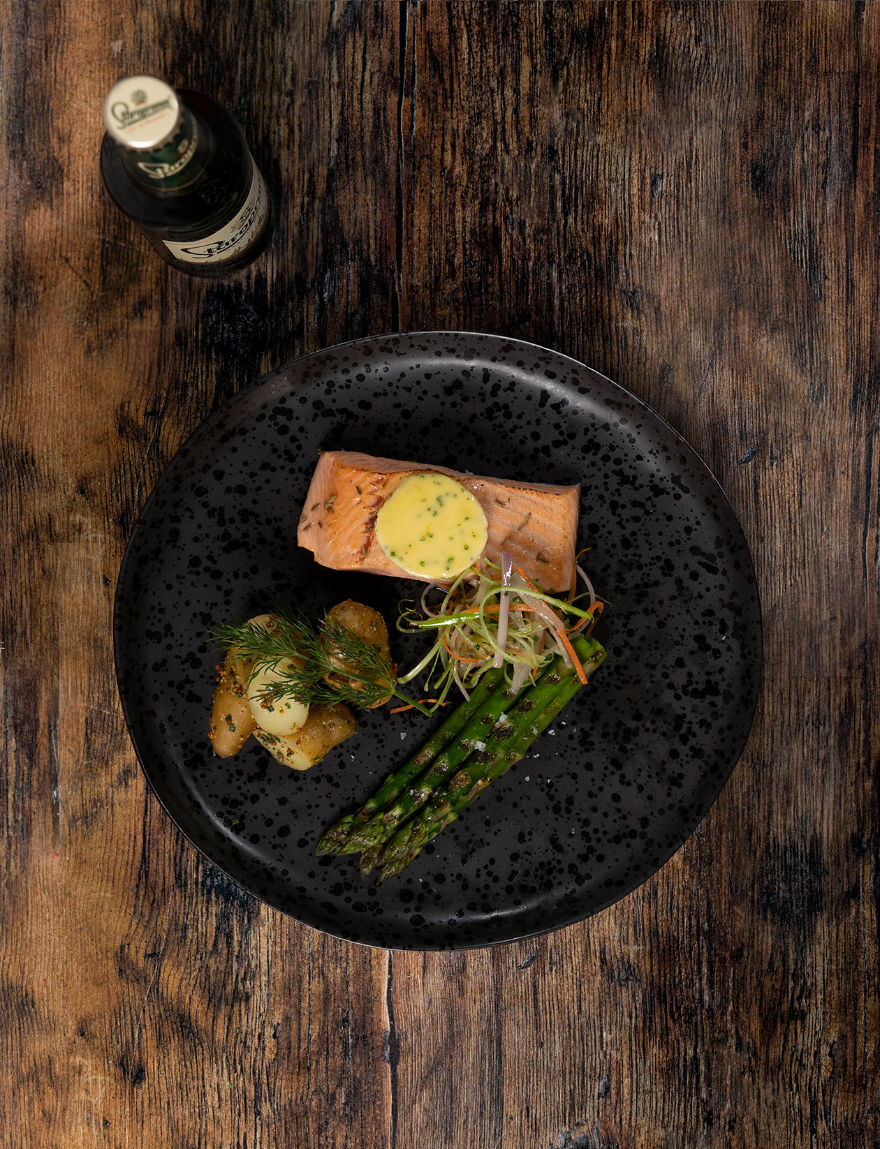 Sponsored Staropramen trout en papillote Sainsbury`s Magazine